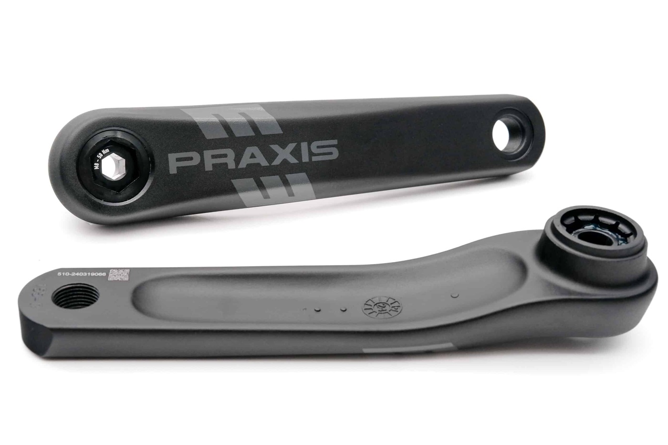 Praxis Crankset E-Bike Type 1 Aluminium Isis 170mm