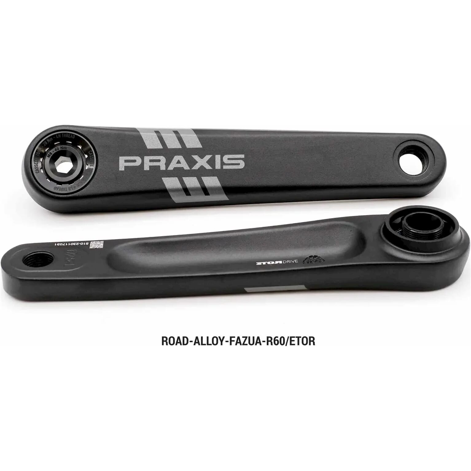 Praxis Crankset E-Race Alloy Etor Spline 170mm (Fazua R60)