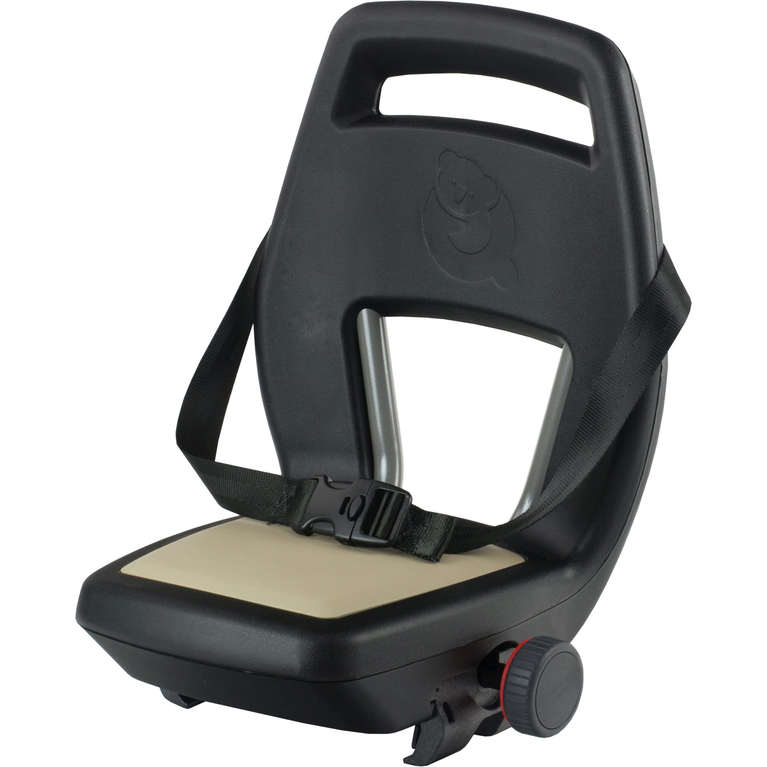 Qibbel Junior Rear Seat 6+ Carrier Mounted Black Khaki