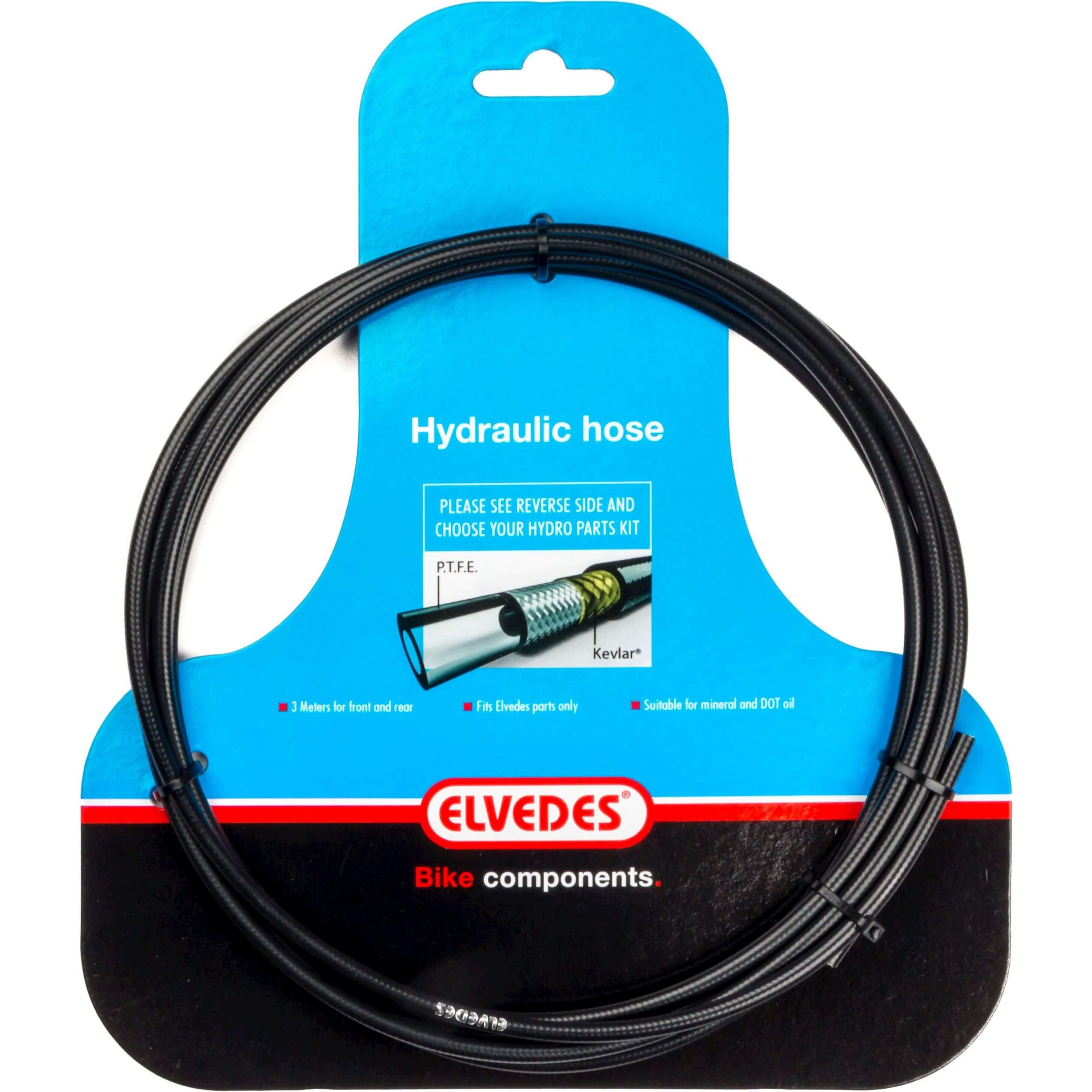 Elvedes Hydro Hose 3m Black