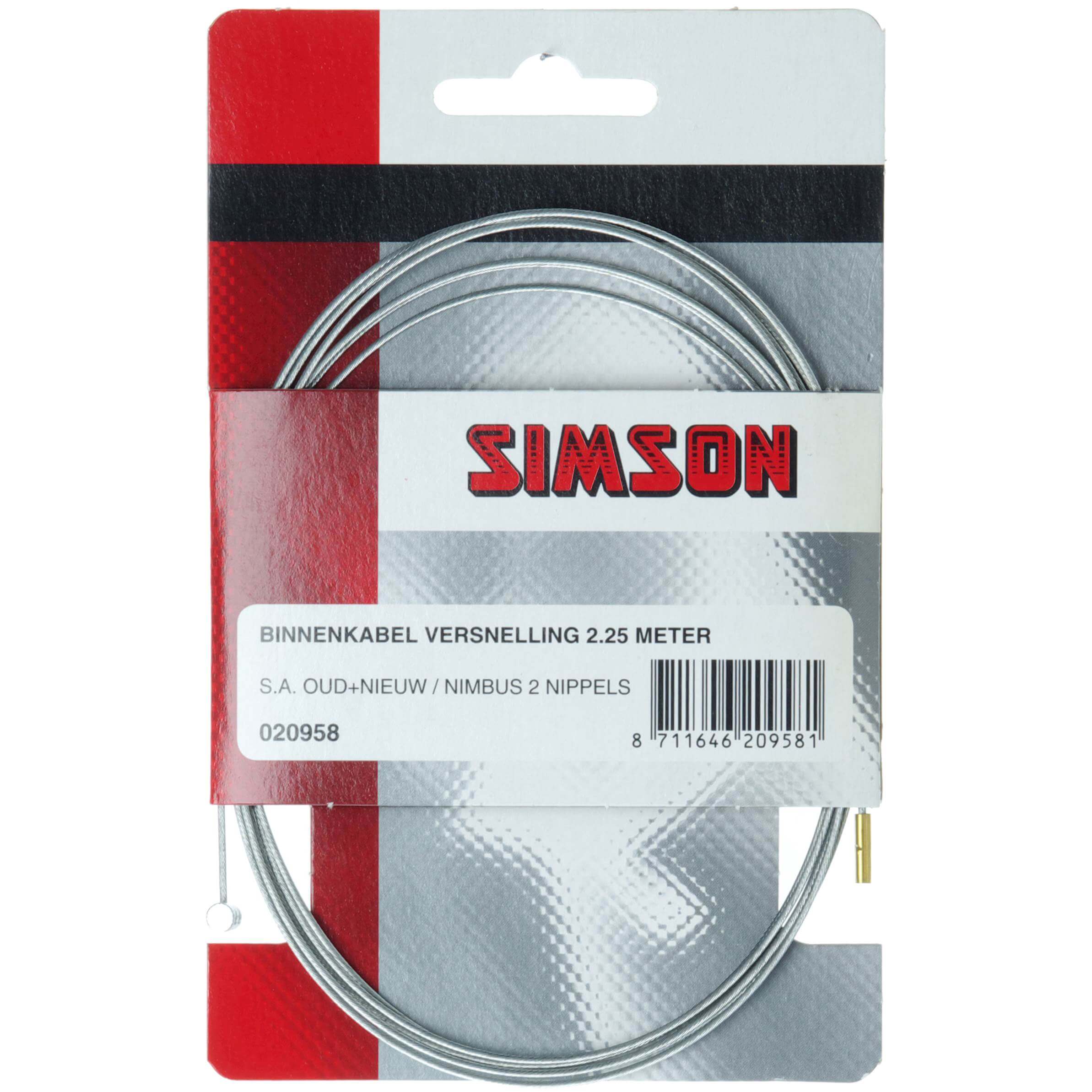 Simson Shift Inner Cable SA 2 Nipples