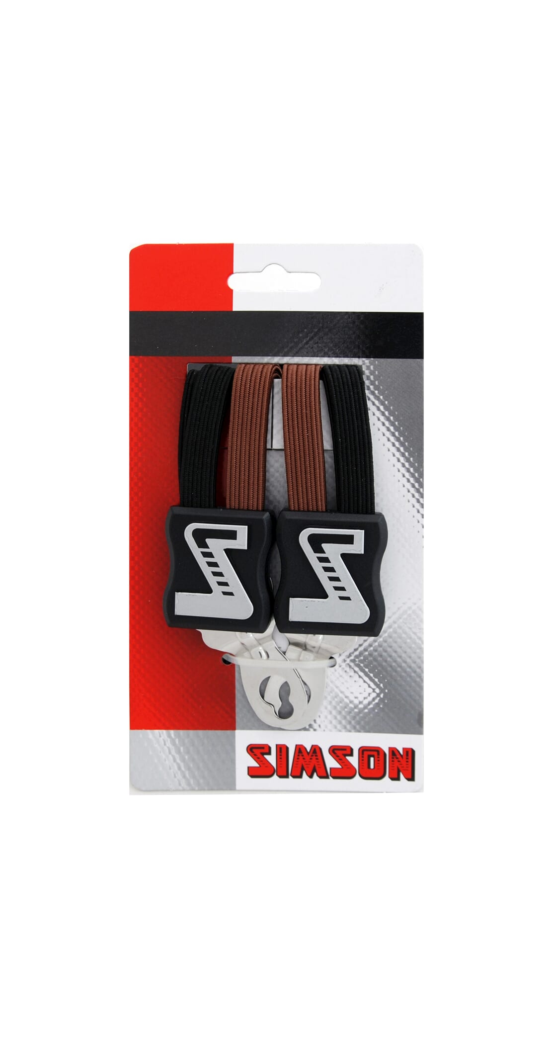 Simson Strong Ratchet Strap Black Brown