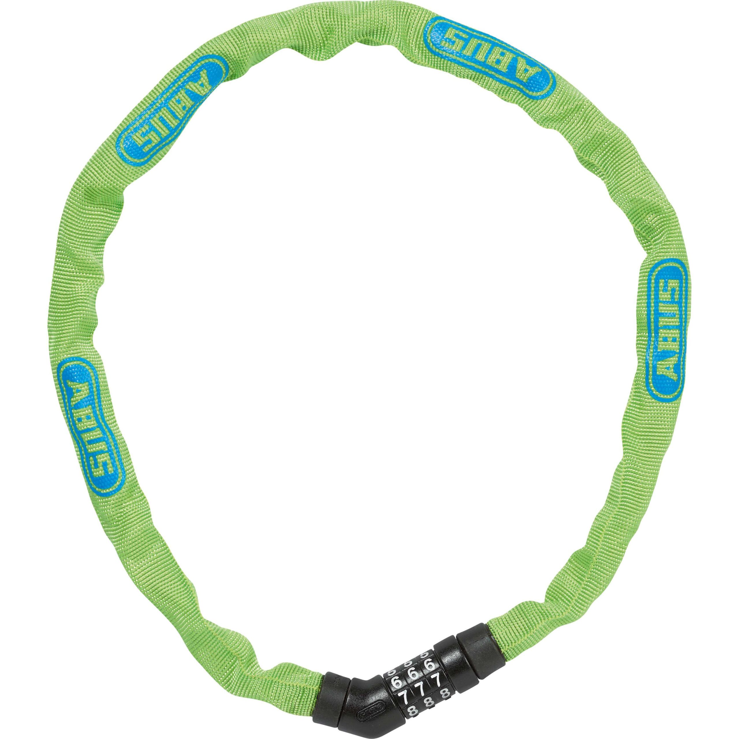 Abus Chain Lock Code Steel-O-Chain 4804C/75 Lime Abus Chain Lock Code Steel-O-Chain 4804C/75 Lime