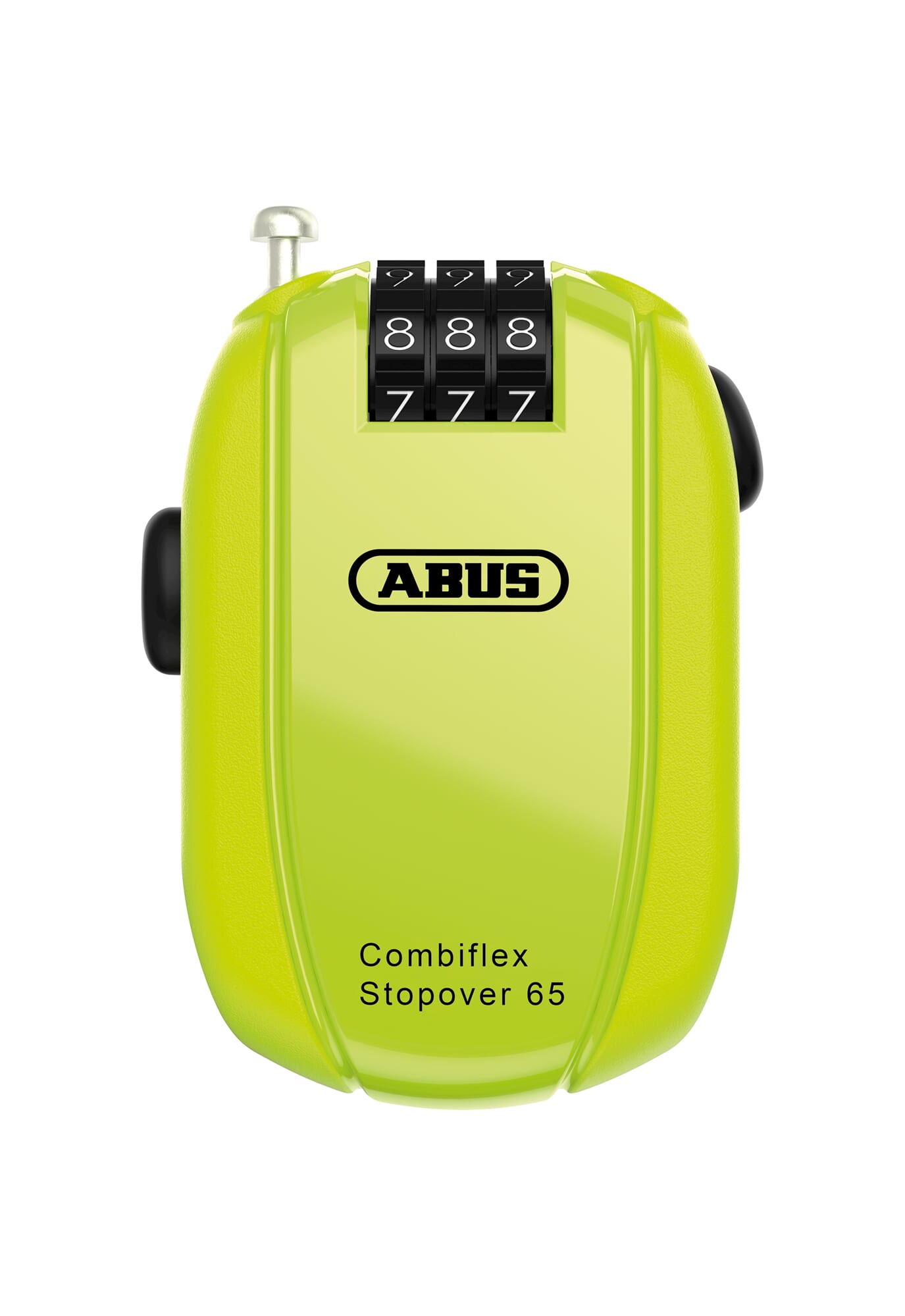 Abus Cable Lock Code Combiflex StopOver 65 Neon Abus Cable Lock Code Combiflex StopOver 65 Neon
