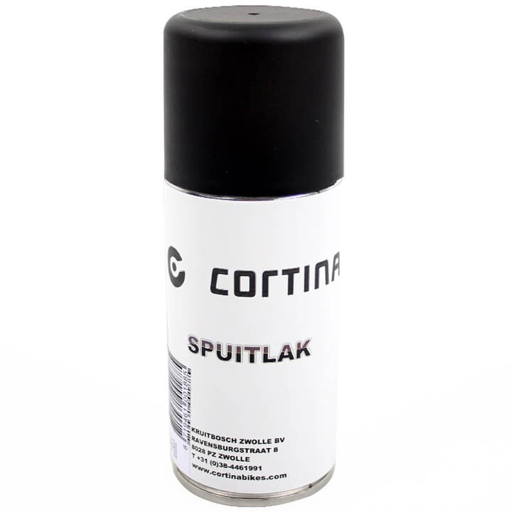 Cortina Spray Paint UZZ0001 Black Matte 150ml