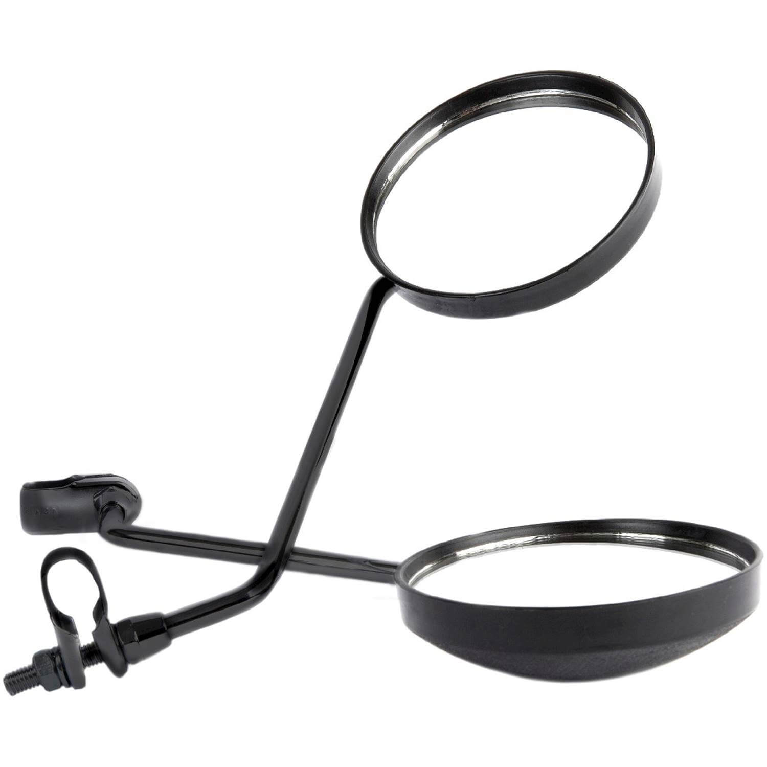 Mirage Set Mirrors Round Large Black