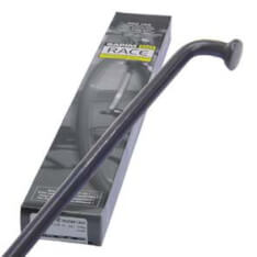 Sapim Spoke Race 14-256 Stainless Steel Double Butted Without Nipple Black (1 Piece)