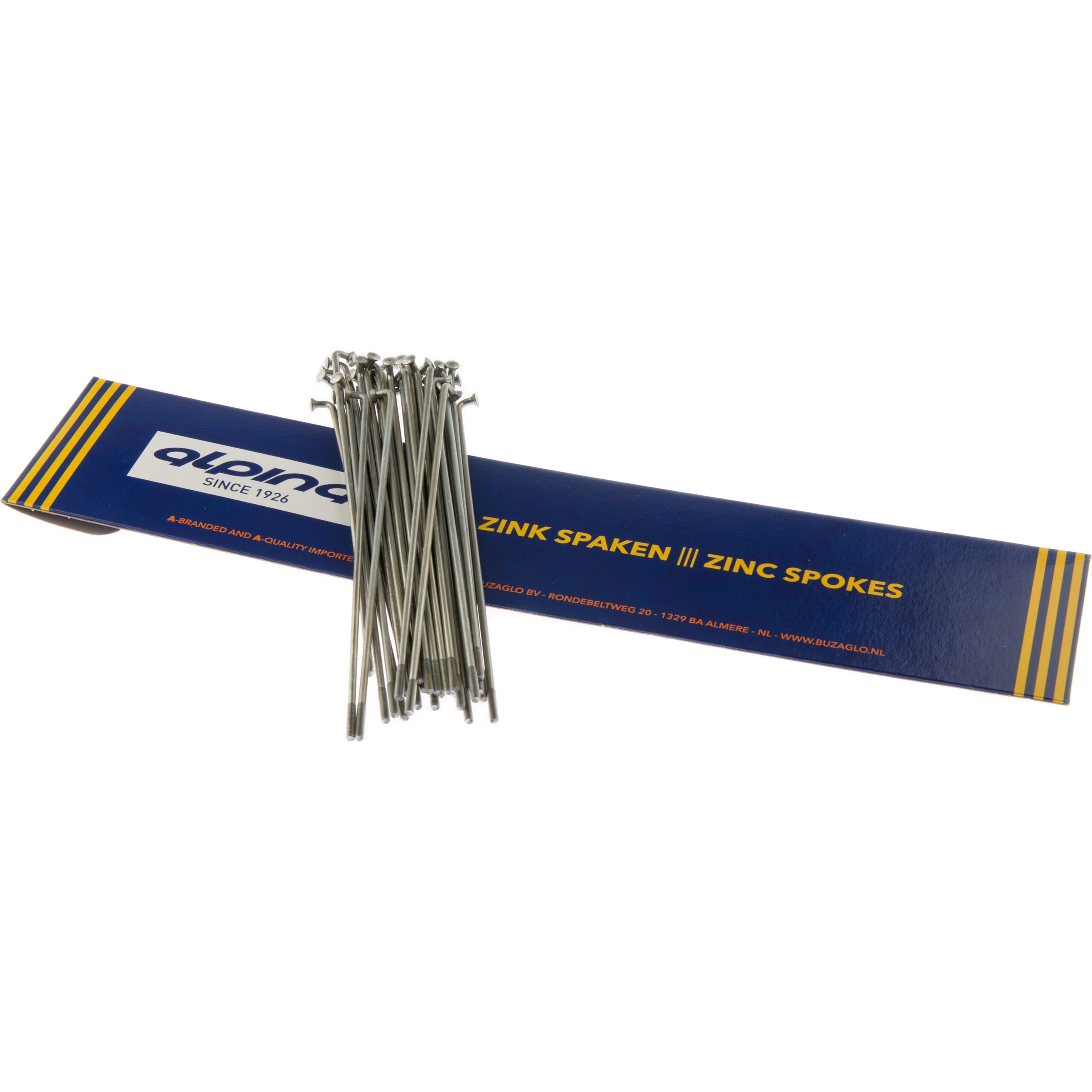 Alp Spoke 12-300mm Zinc Silver (18 Pieces) Alp Spoke 12-300mm Zinc Silver (18 Pieces)