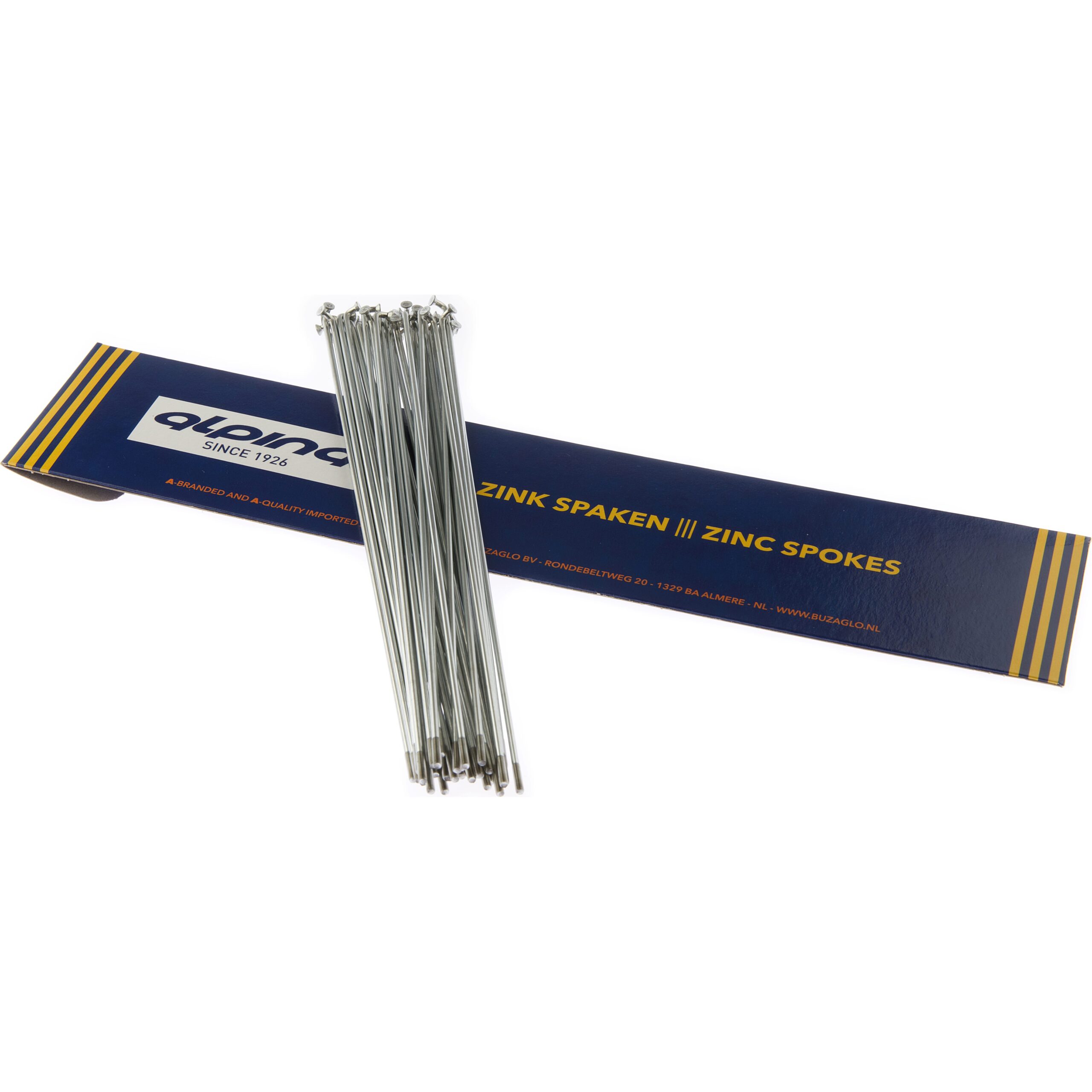 Alp Spoke 13-185mm Zinc Silver (36 Pieces)