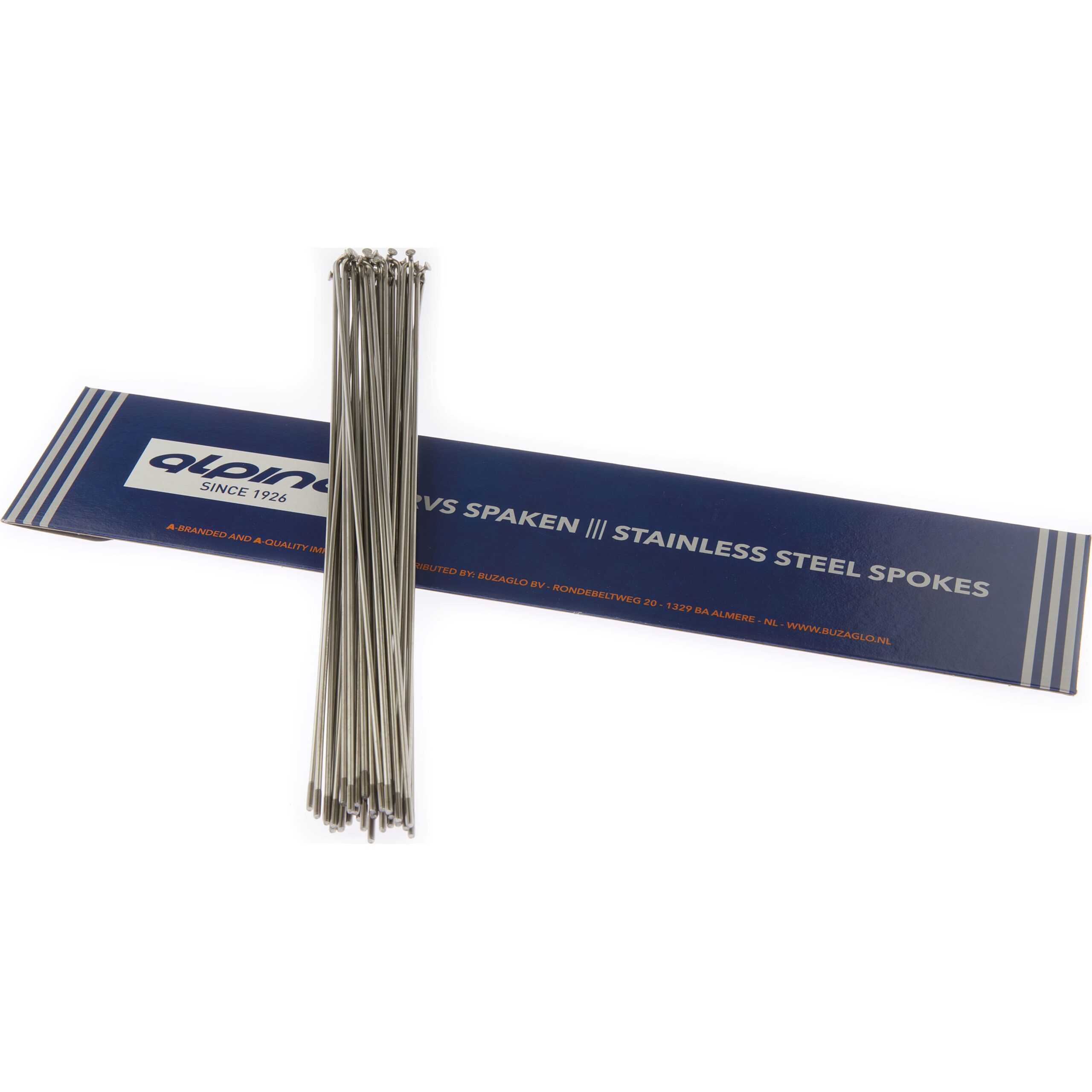 Alp Spoke LDR 14-282mm Stainless Steel Silver (36 Pieces)