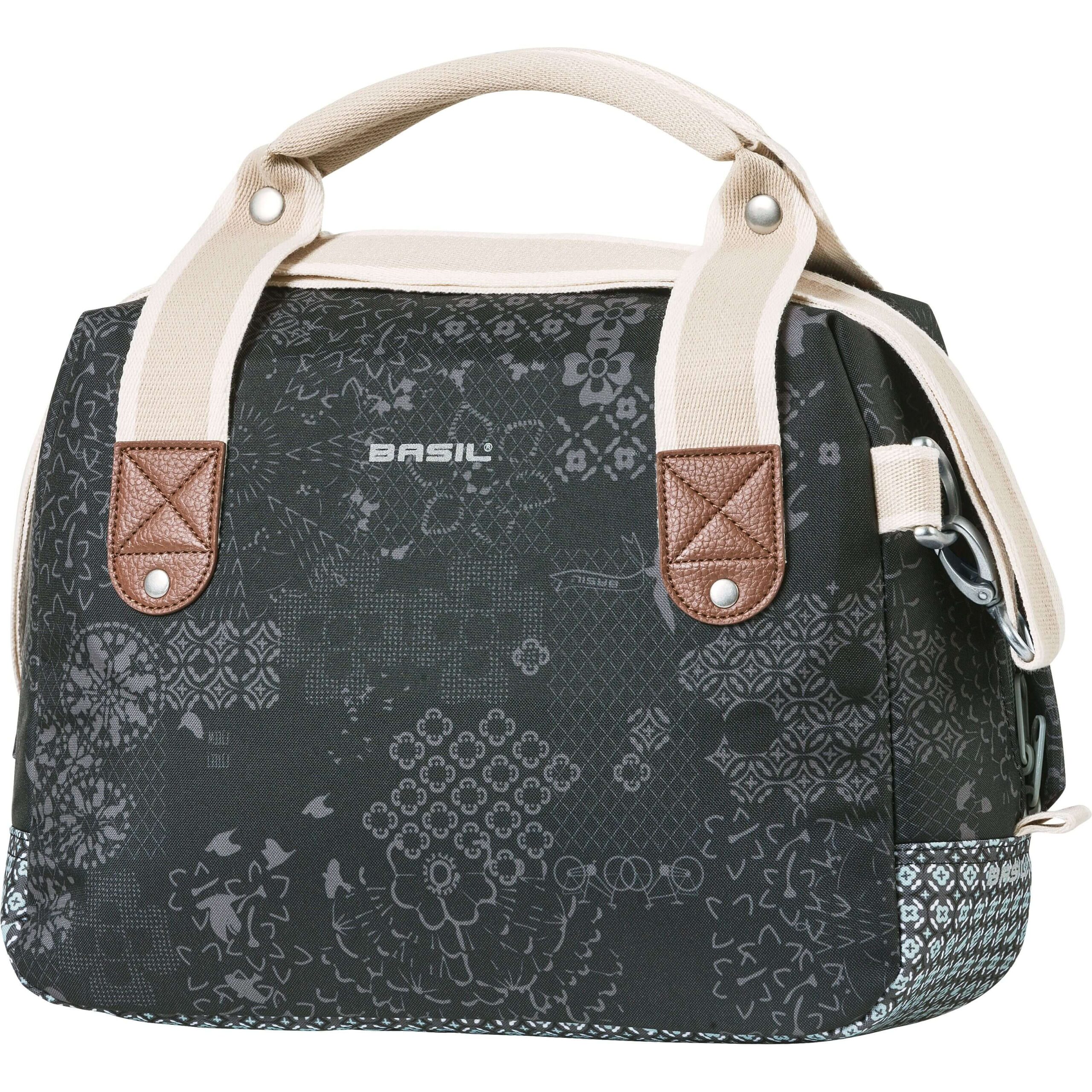 Basil Boheme Charcoal Handlebar Bag 8L