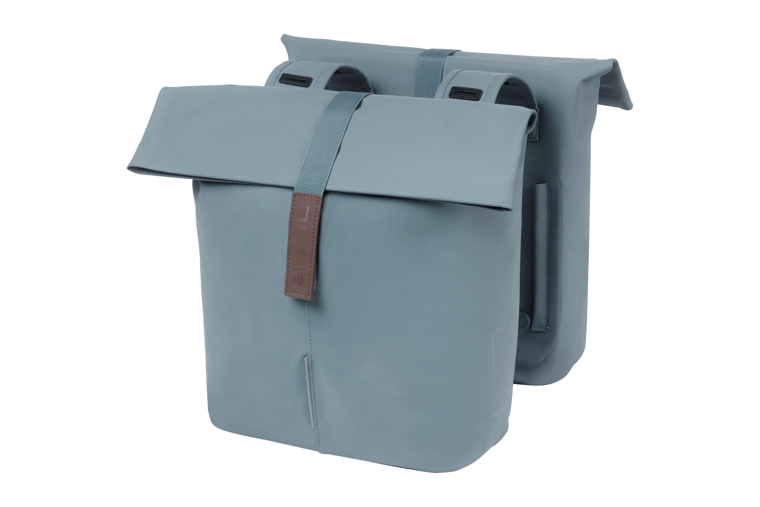 Basil Double City Bicycle Bag Graphite Blue 28-32L