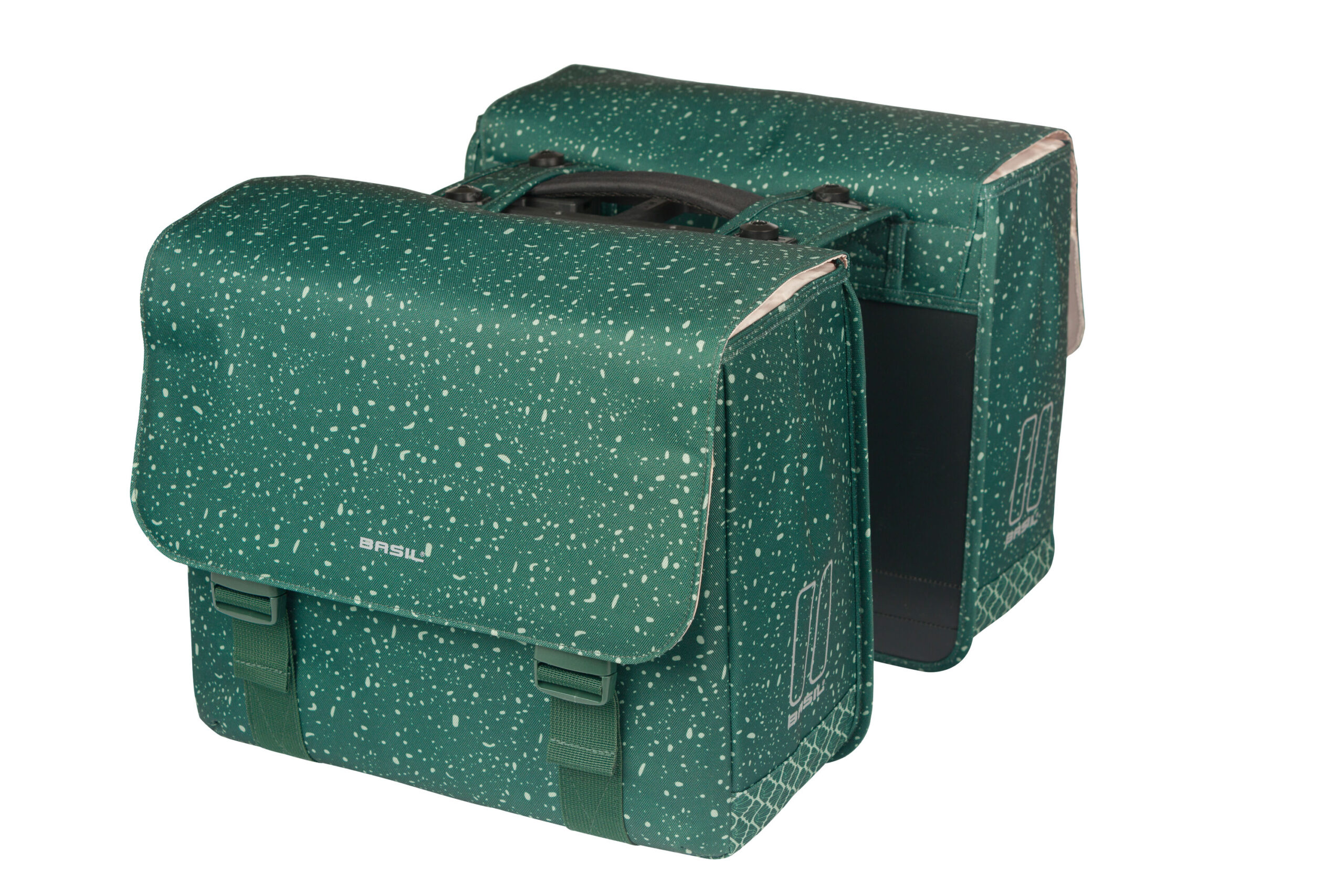 Basil Double Bike Bag Flair Green MIK 35L Basil Double Bike Bag Flair Green MIK 35L