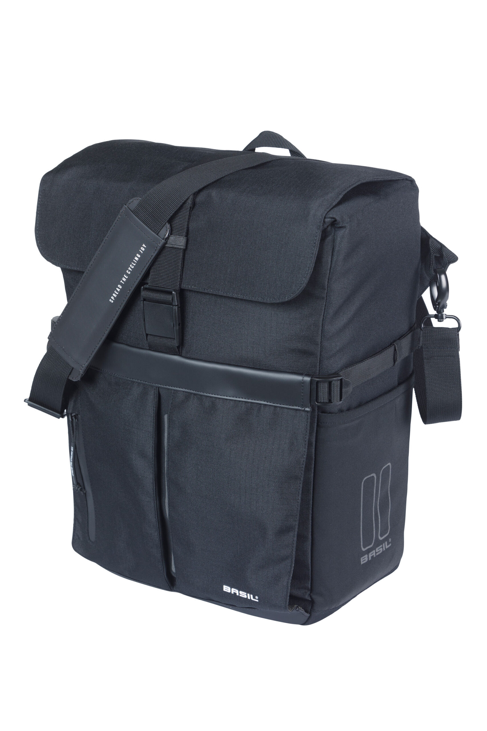 Basil Shoulder Bag Move MIK Hooks Black 15L Basil Shoulder Bag Move MIK Hooks Black 15L