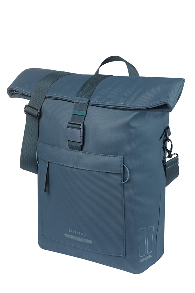 Basil Shoulder Bag Brooklyn MIK Hooks Marine Blue 17L Basil Shoulder Bag Brooklyn MIK Hooks Marine Blue 17L