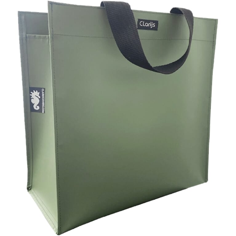 Clarijs Shopper Bag PVC 23L Matte Olive