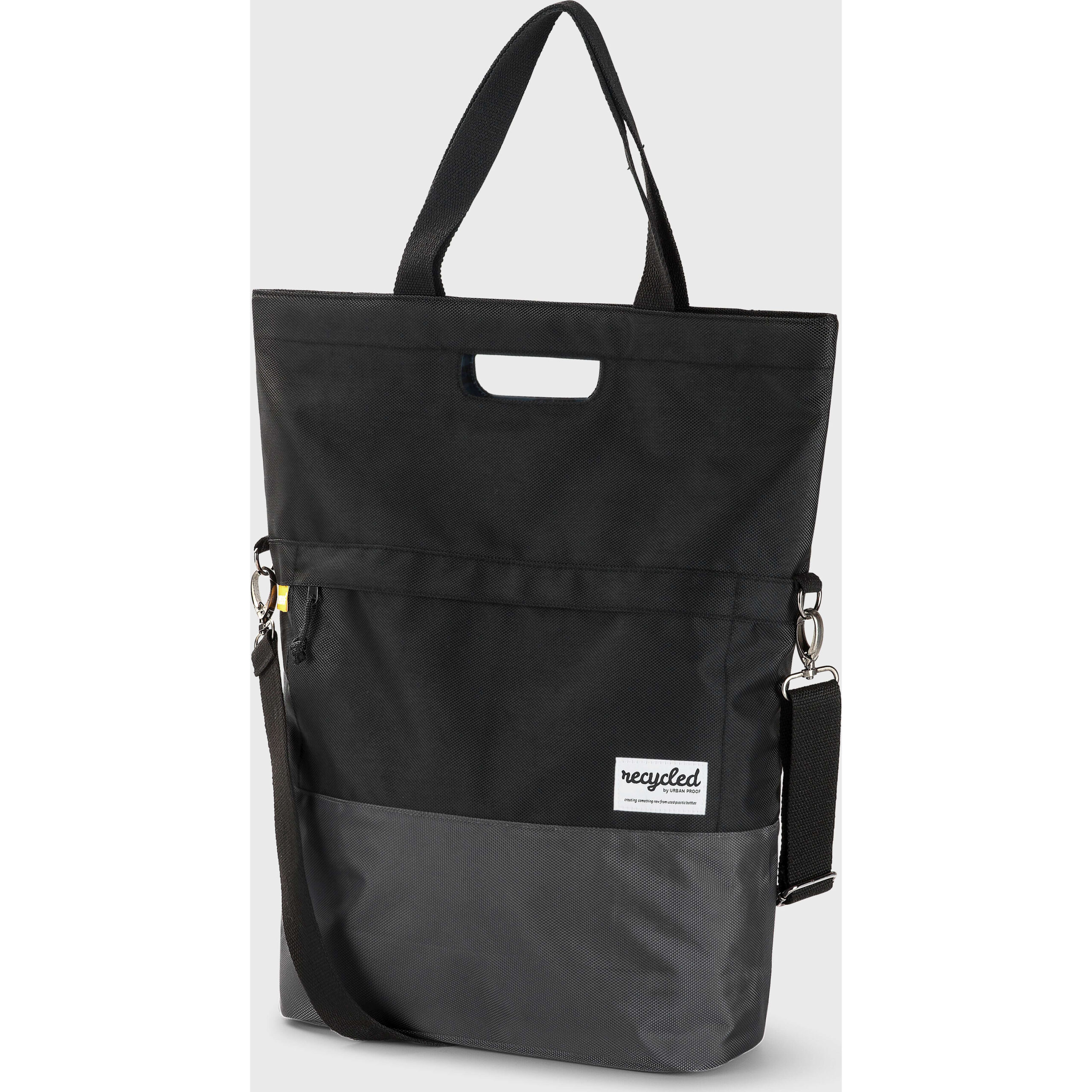 Urban Proof Shopper Bag 20L Recycled Black Grey