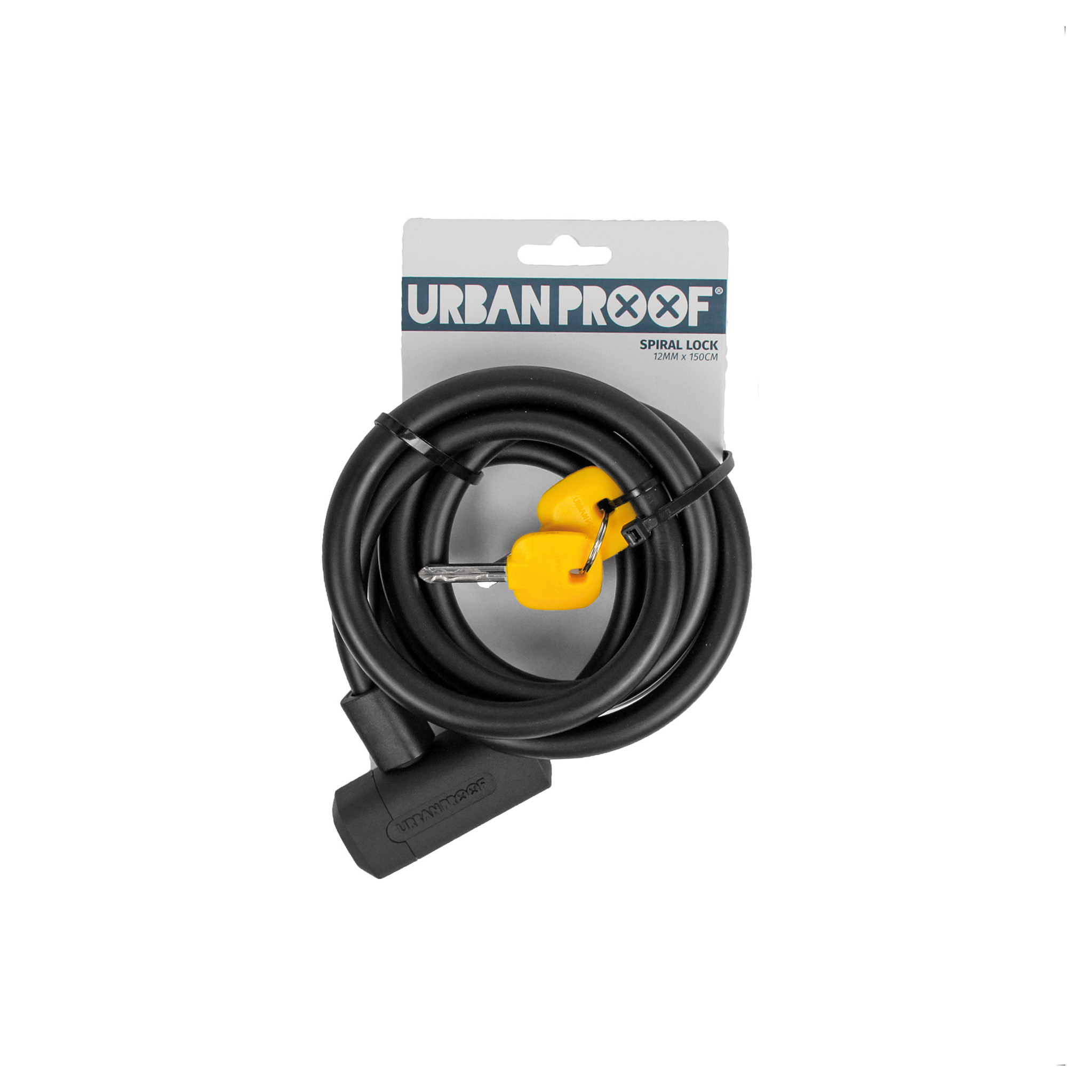 Urban Proof Cable Lock 12mm 150cm Black