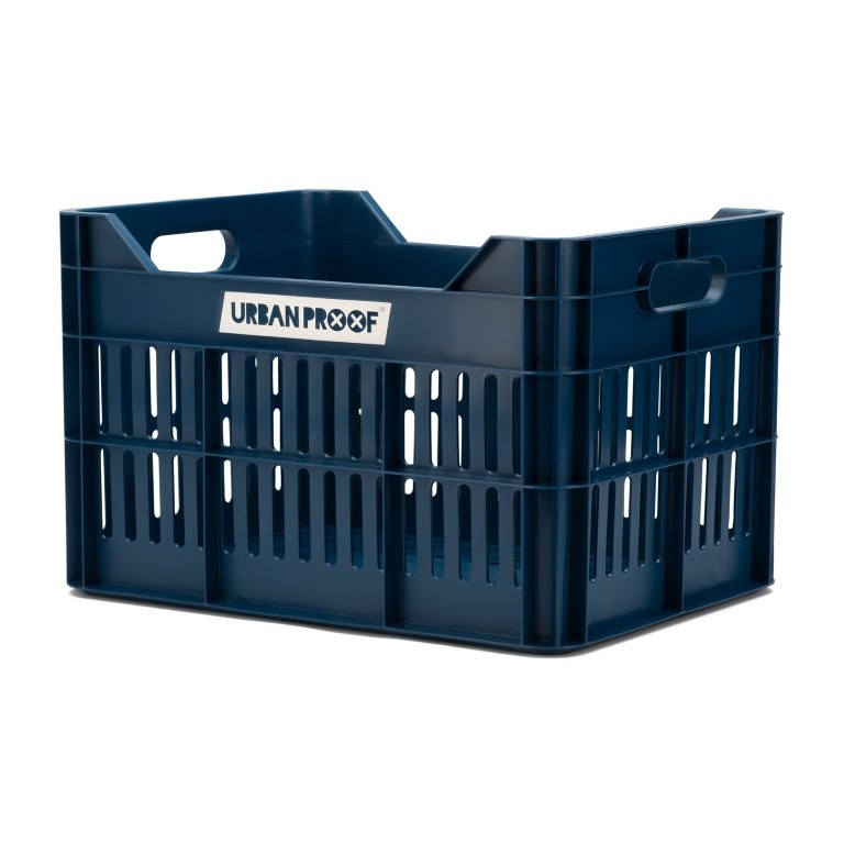 Urban Proof Bike Crate 30L Dark Blue Recycled 40x30x25cm Urban Proof Bike Crate 30L Dark Blue Recycled 40x30x25cm