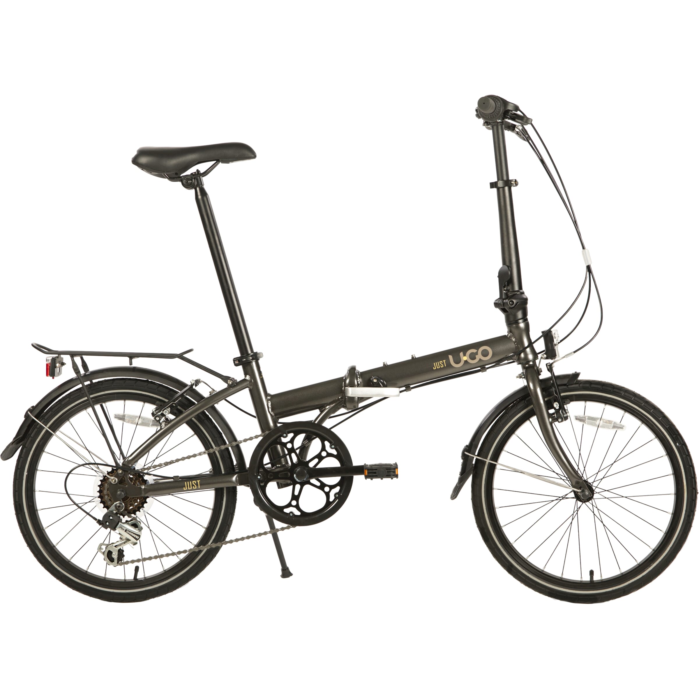 UGO Folding Bike Essential Just D6 Iron Grey