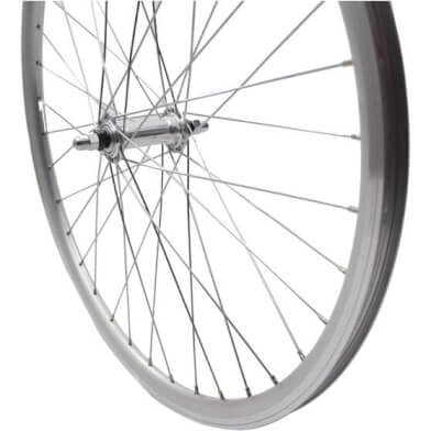 Roland Front Wheel 26 x 1.75 Fixed Alu V-Profile Silver Zinc Spokes
