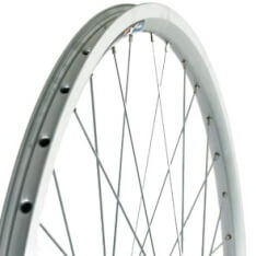 Roland Front Wheel 28 Dropout Alu V-Profile Silver Zinc Spokes