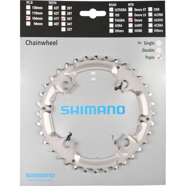 Shimano Chainring 36t FC-M532 4 Arm Shimano Chainring 36t FC-M532 4 Arm