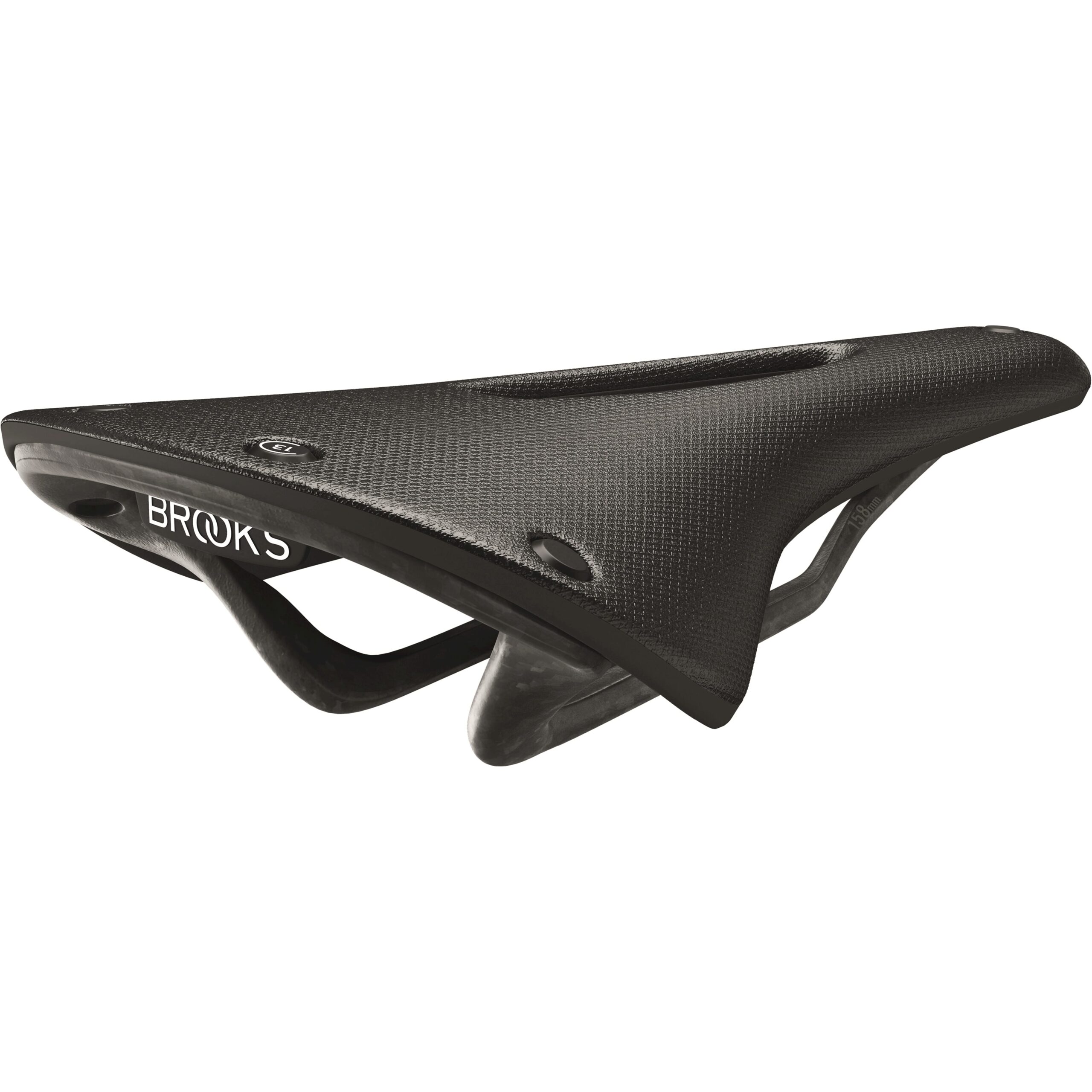 Brooks Saddle C13 Carved Cambium All Weather 158 Black Brooks Saddle C13 Carved Cambium All Weather 158 Black