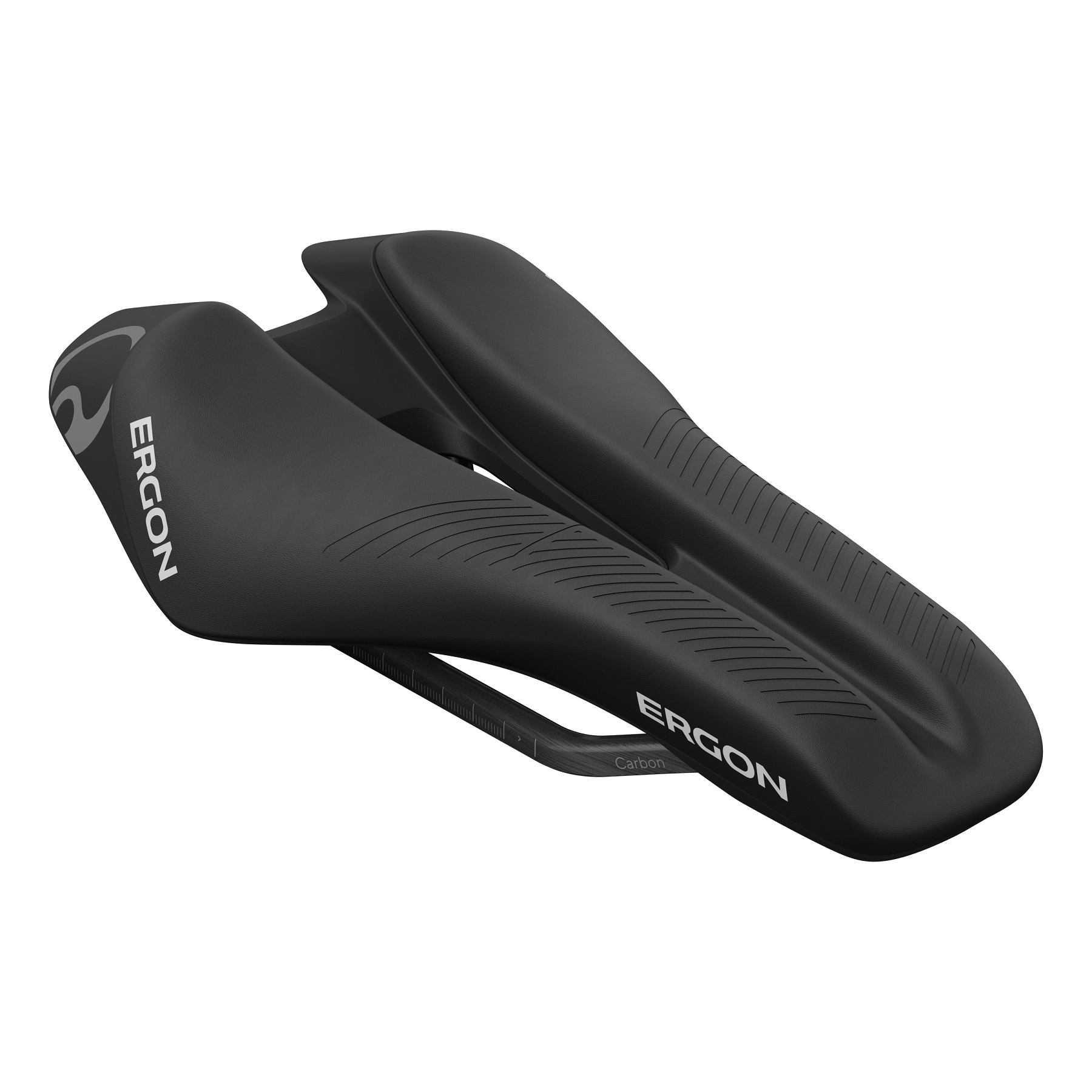 Ergon Saddle SR Tri Pro Carbon Men Front Ergon Saddle SR Tri Pro Carbon Men Front