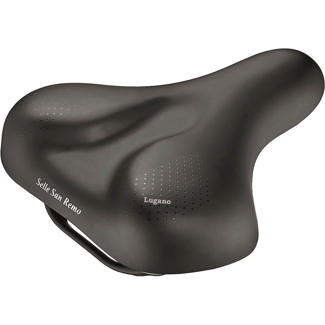 Selle San Remo Saddle Lugano Black