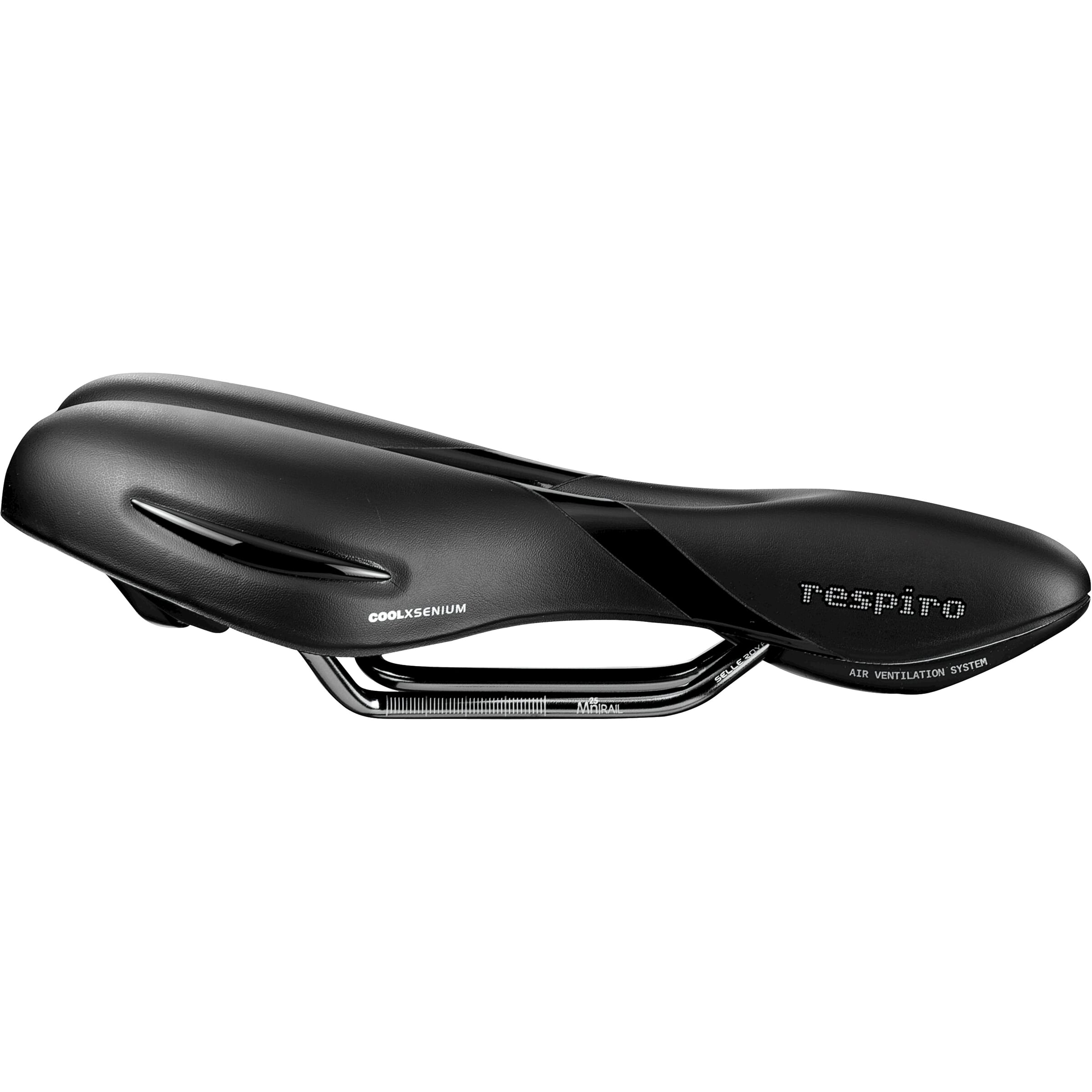 Selle Royal Saddle Respiro Athletic 5130 Black Selle Royal Saddle Respiro Athletic 5130 Black