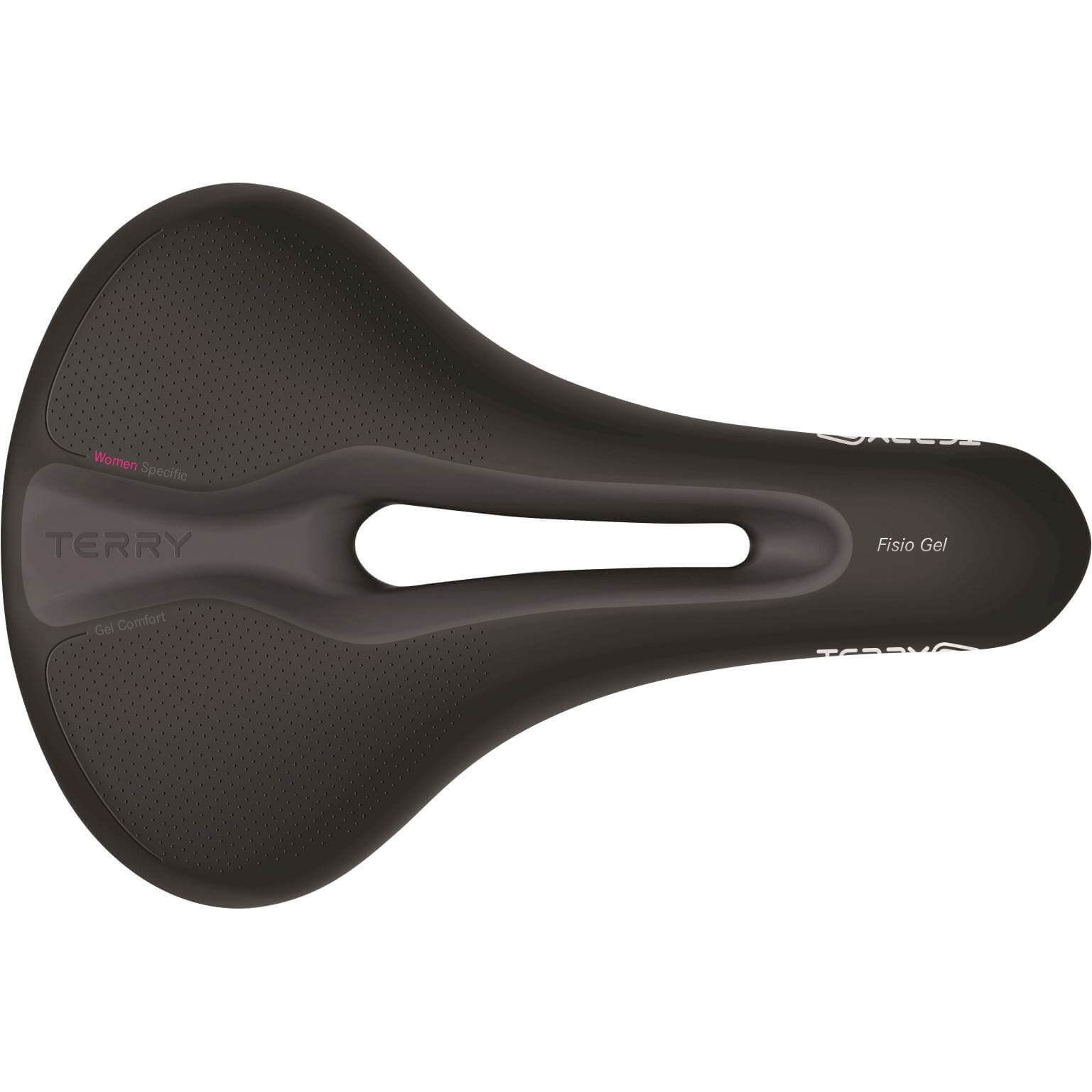 Terry Saddle Fisio Gel Women Black
