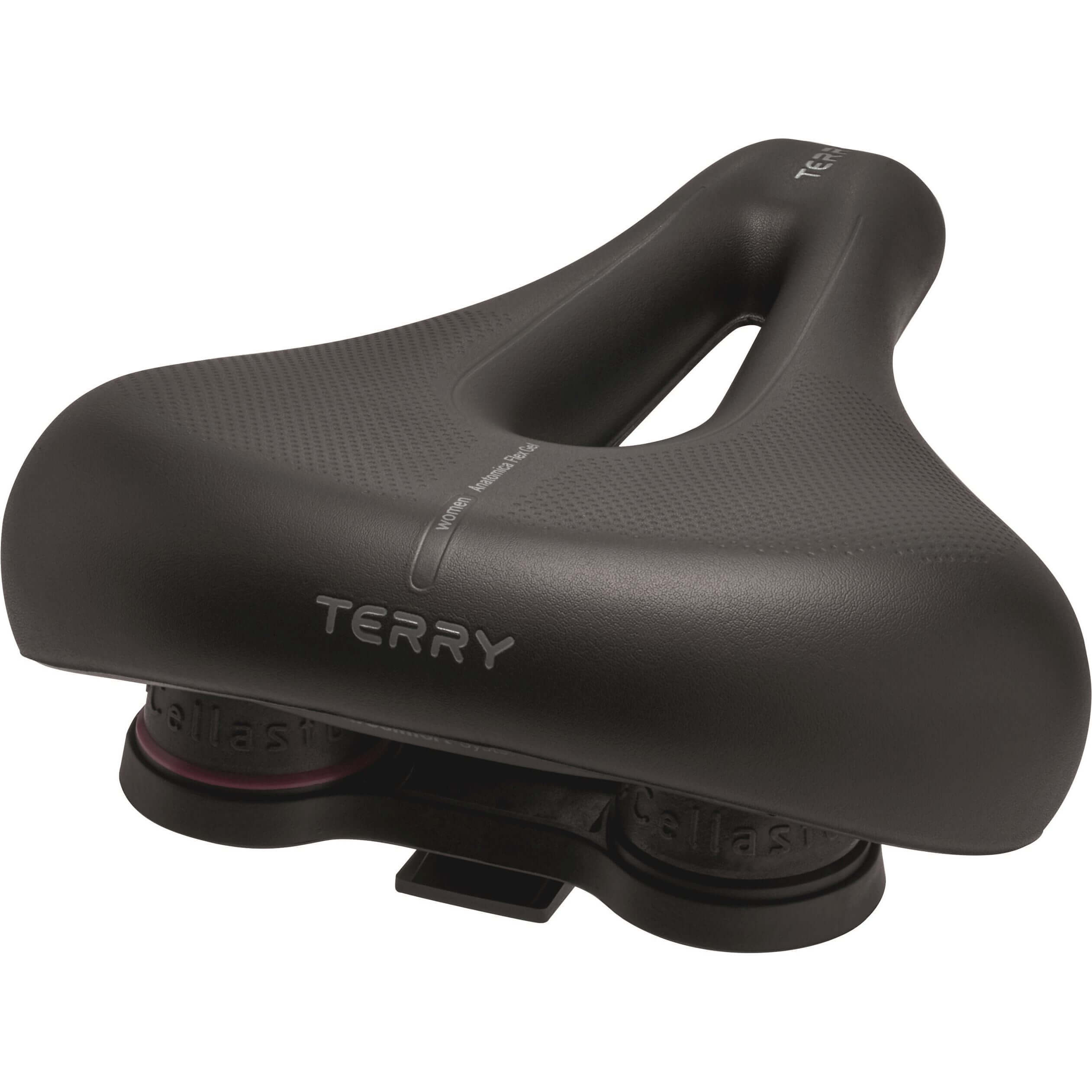 Terry Anatomica Flex Gel Saddle Women Black