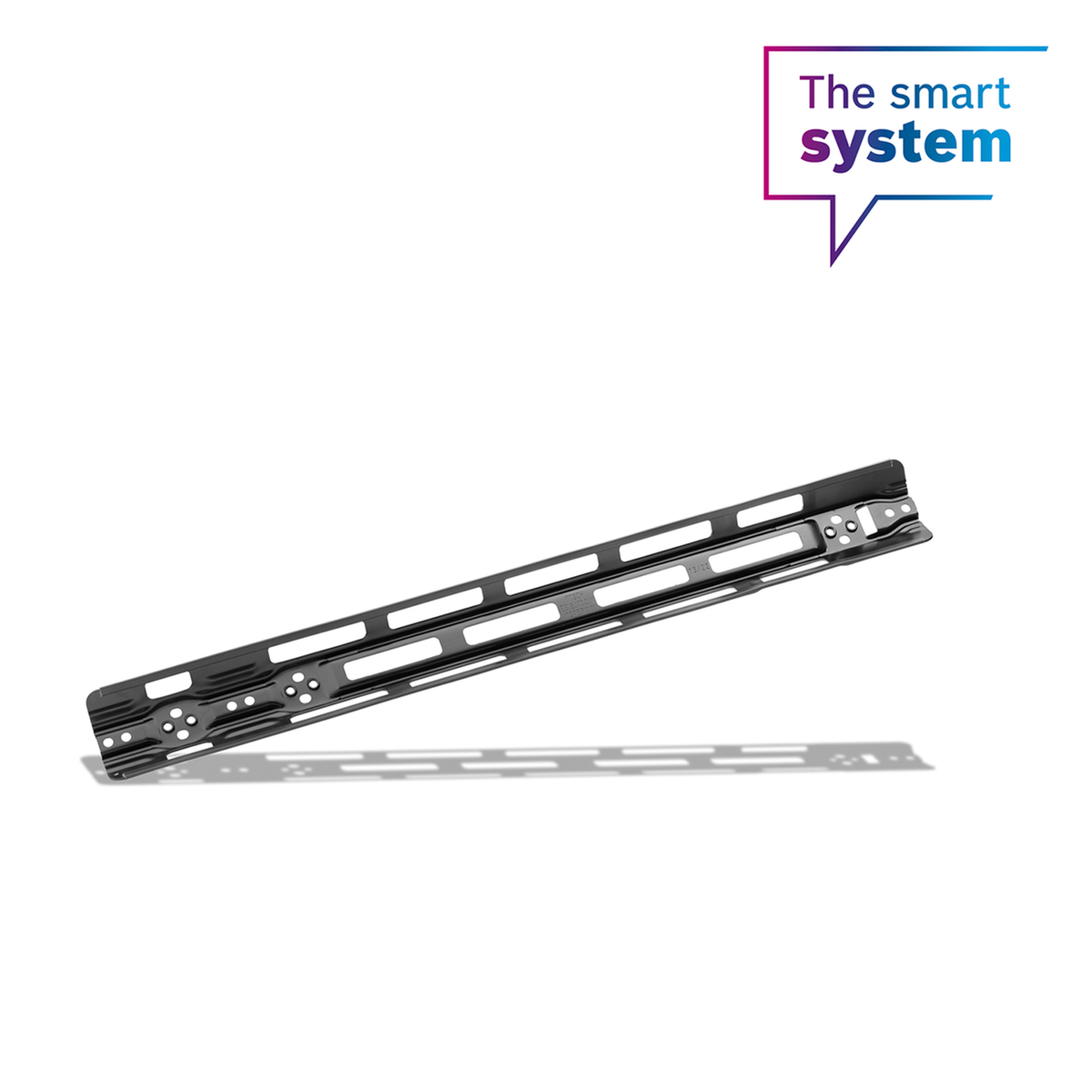 Szyna montażowa z ochroną krawędzi, PowerTube 625 pionowa, osiowa (BBP376Y)