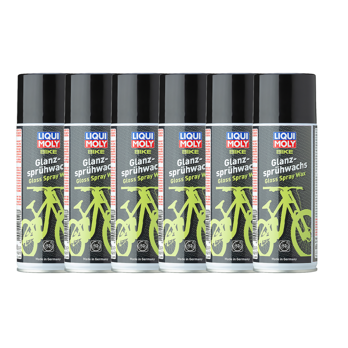 Bike Gloss Spray Wax, 400 ml, 6 tubek w opakowaniu