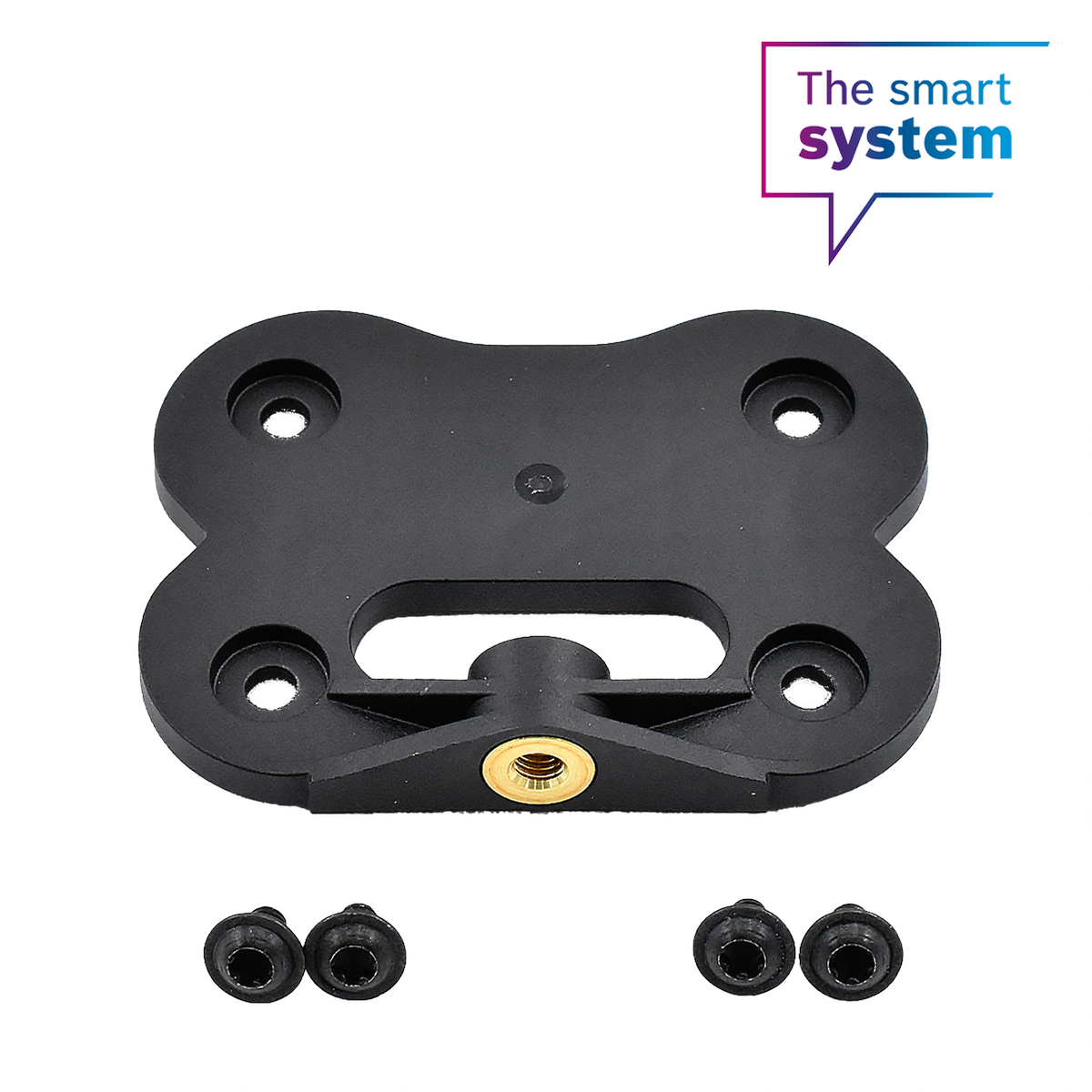 Zestaw płyt śrubowych CompactTube poziomy, strona bez blokady, montaż stały (BBP324Y)