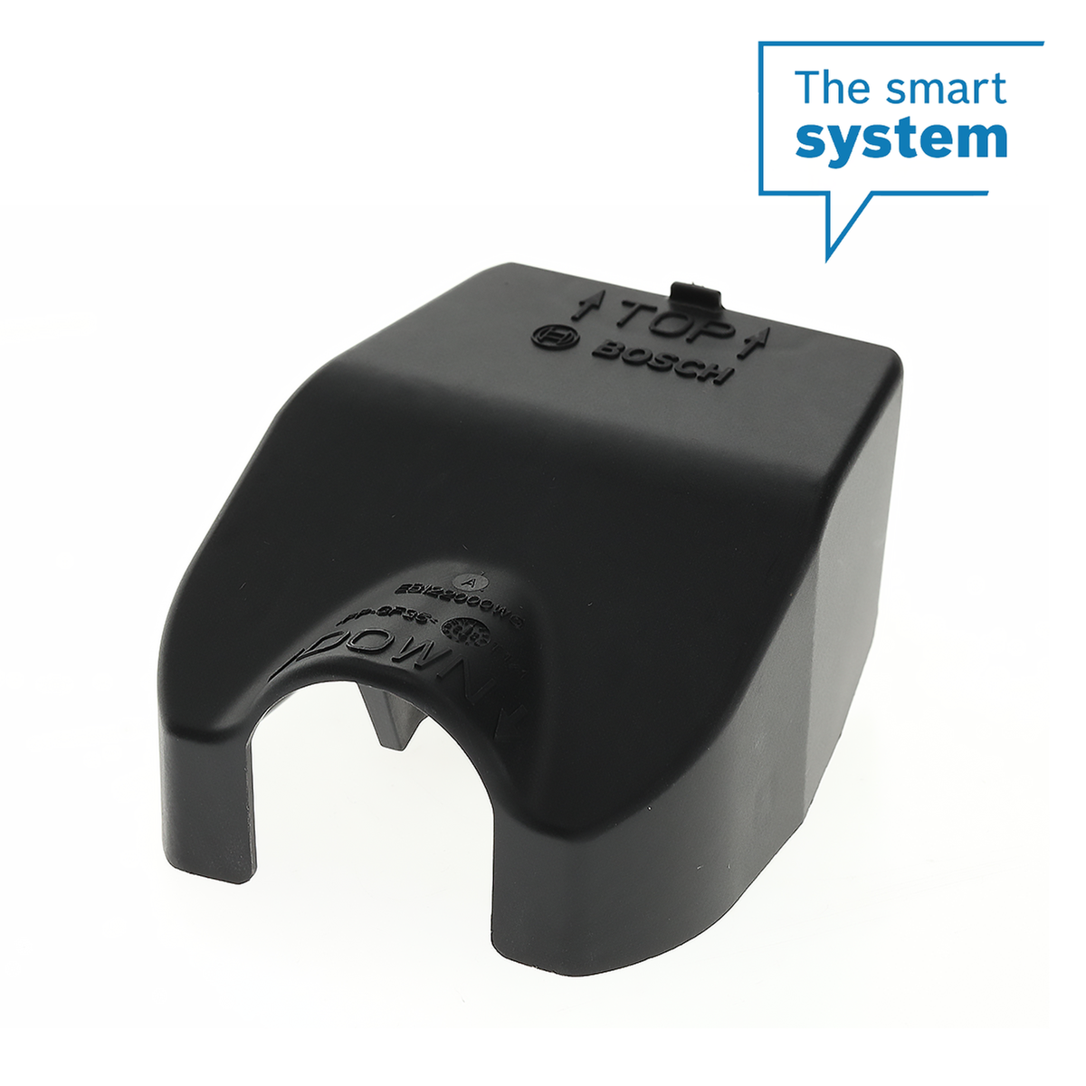 Zaślepka kabla bocznego, PowerTube (BBP38YY) pozioma, odwrócony wylot w dół, obrotowa