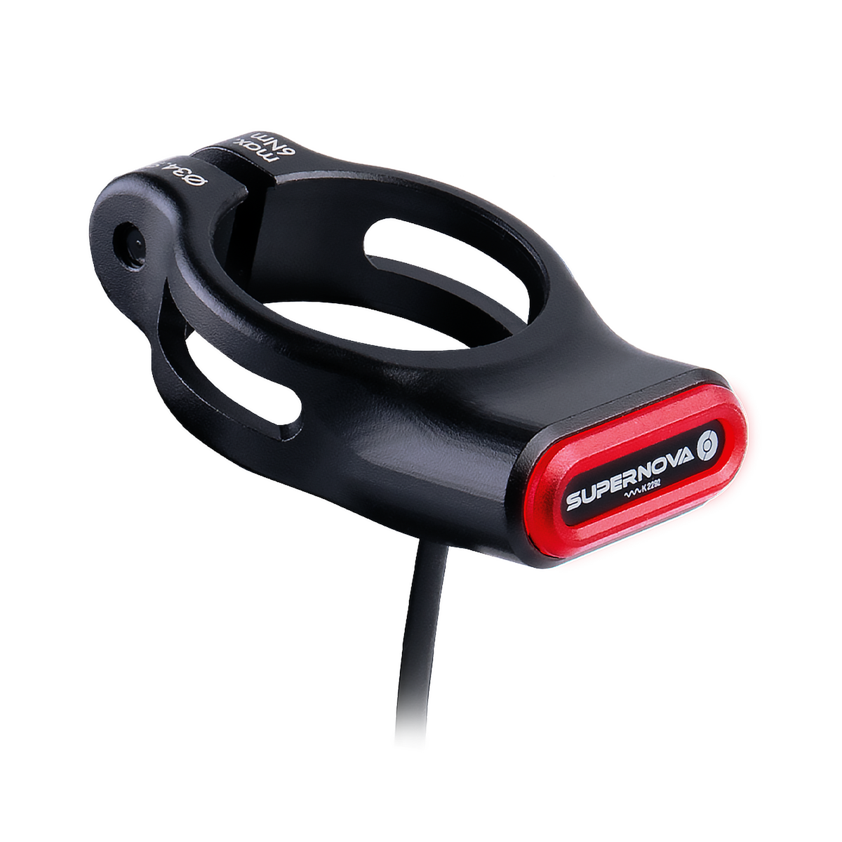 TL3 MINI OPASKA DO SZTYCY TYLNE ŚWIATŁO, mocowanie na sztycę, 12V - 27,2 mm