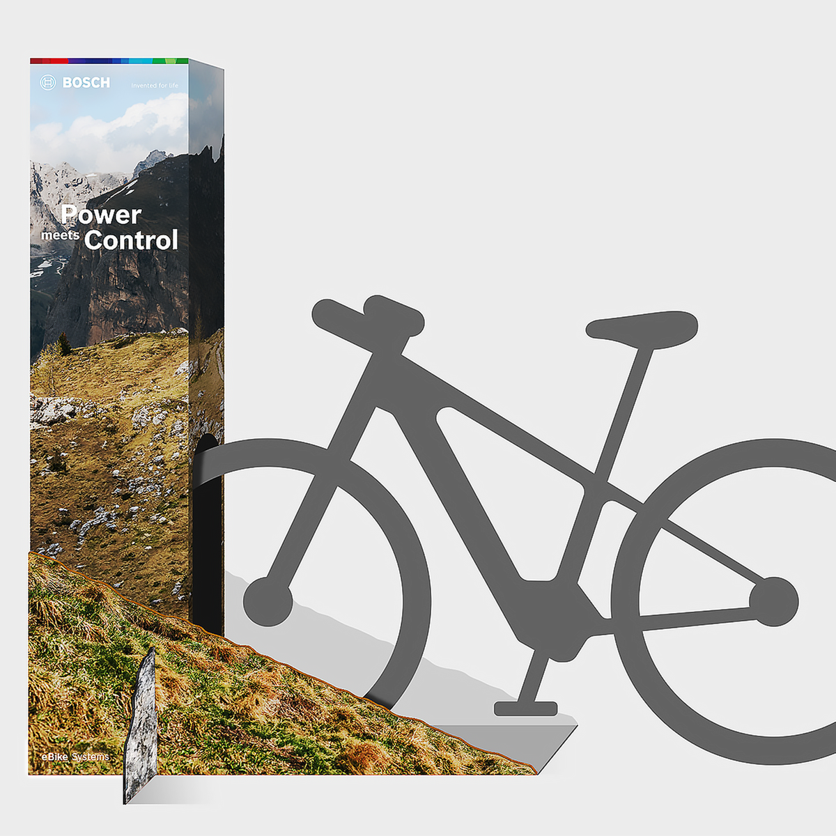 Bosch eBike CX cardboard display PL Bosch eBike CX cardboard display PL