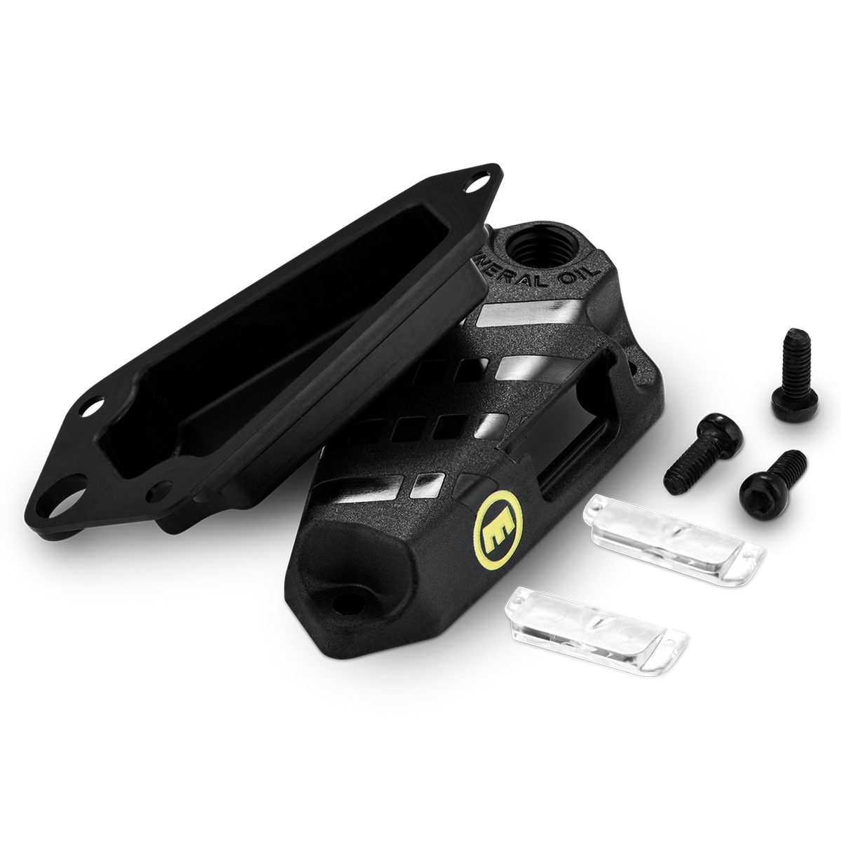 Zbiornik płynu hamulcowego CMe5, wraz z osłoną i śrubami, od MY2019