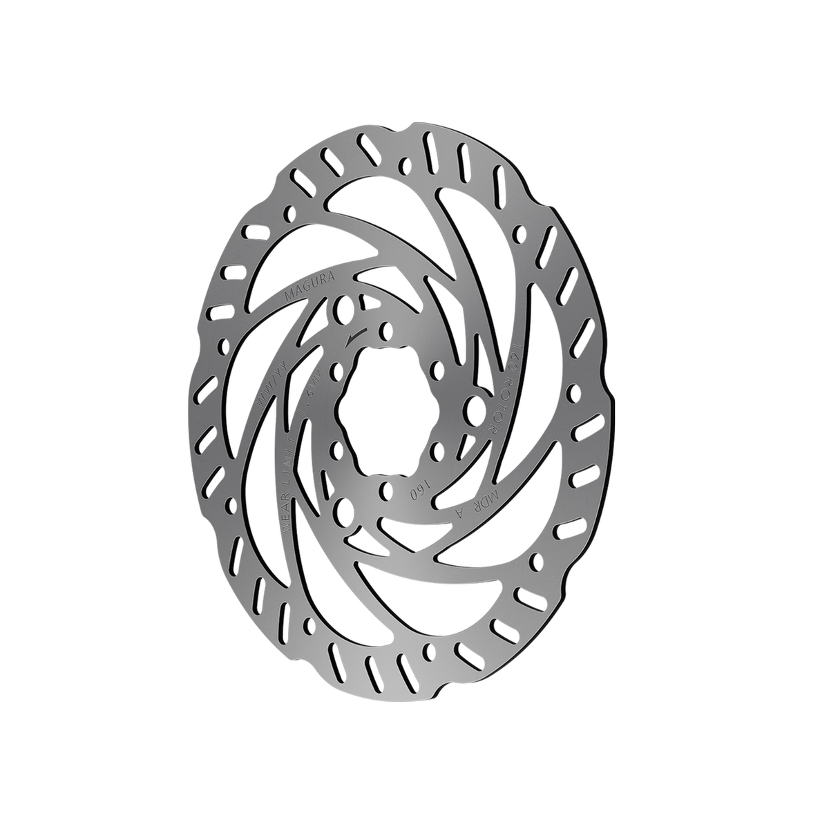 Tarcza hamulcowa MDR-A, Ø 160 mm, 6 śrub