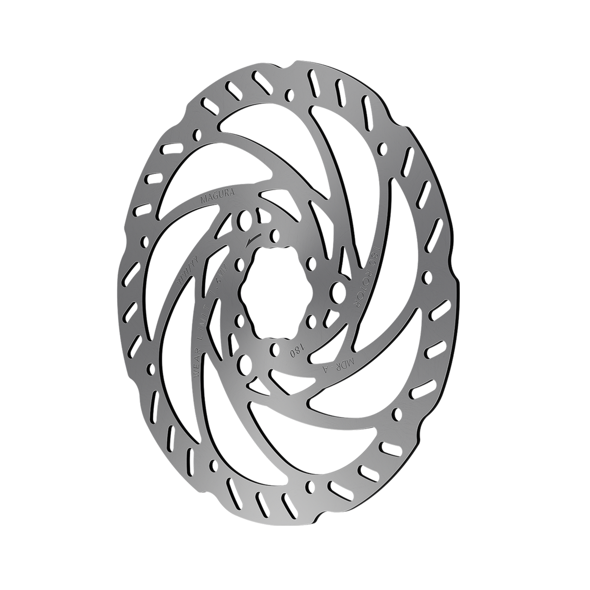 Tarcza hamulcowa MDR-A 180 mm 6-śrubowa