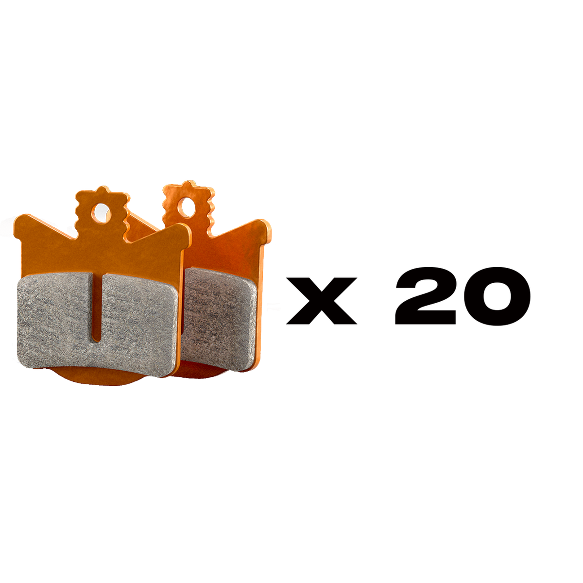 Klocki hamulcowe 10.A (opakowanie = 20 zestawów)