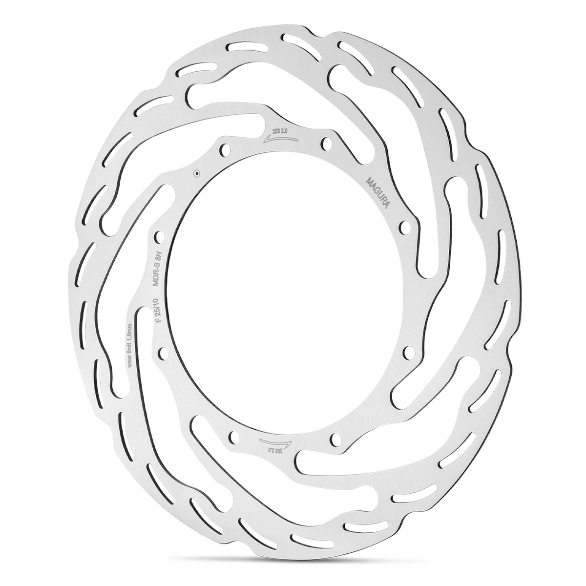Tarcza hamulcowa MDR-S 2.0, 8-śrubowa, Ø 203 mm
