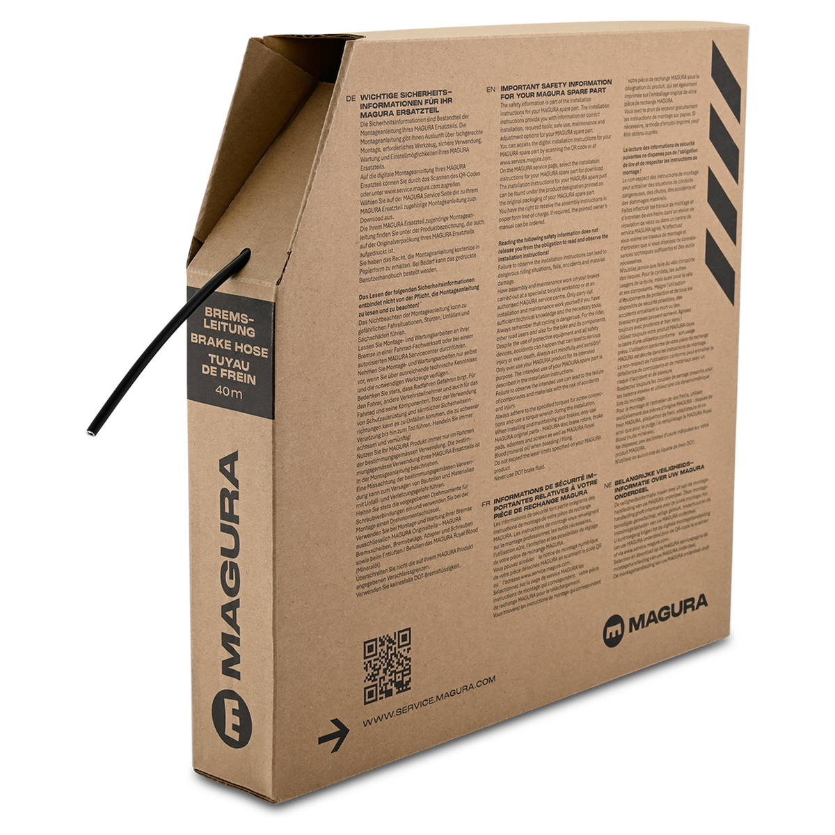 Disc brake hose, 40 m, in box