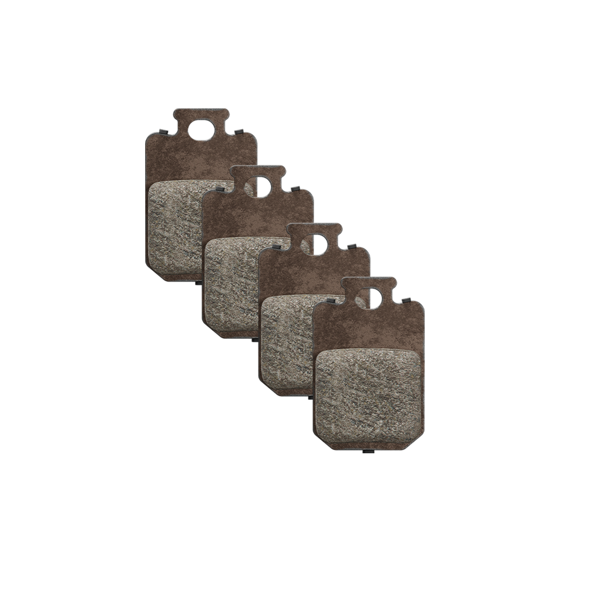 Klocki hamulcowe MDP 8+ CZARNY/SZARY (PU = 1 zestaw)